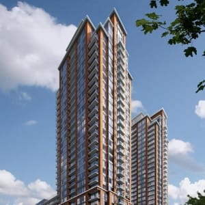 Pinnacle Toronto East Condos Exterior Rendering
