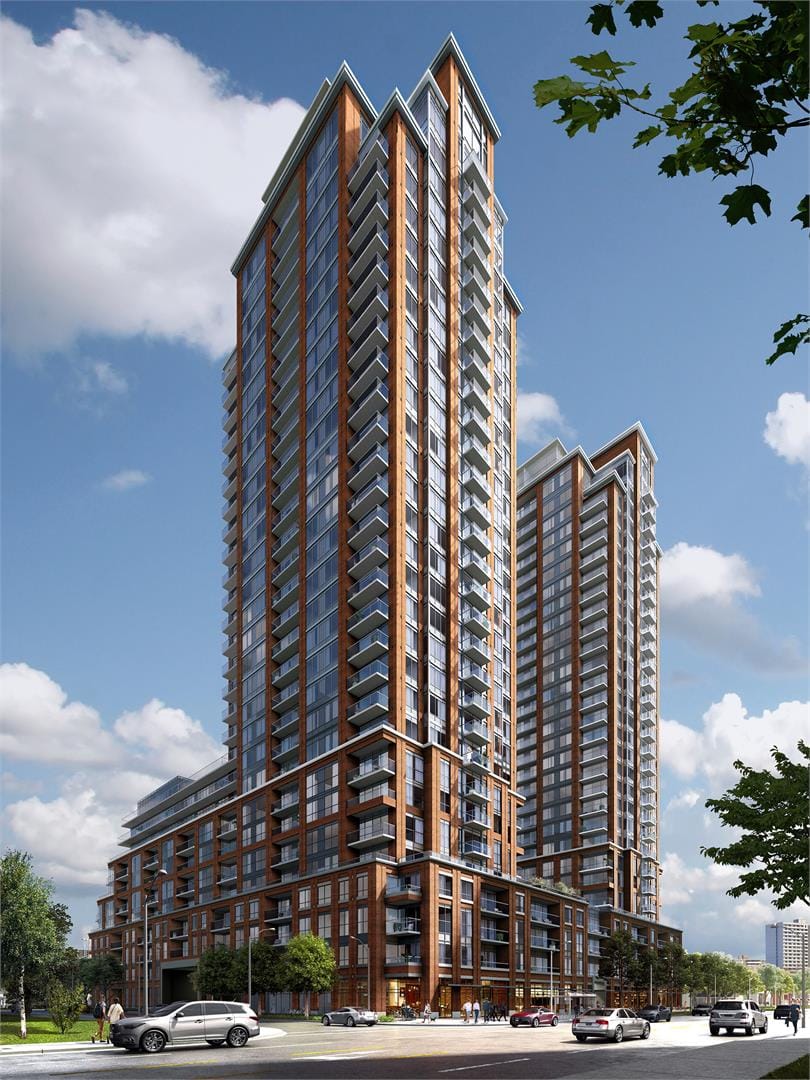 Pinnacle Toronto East Condos Exterior Rendering