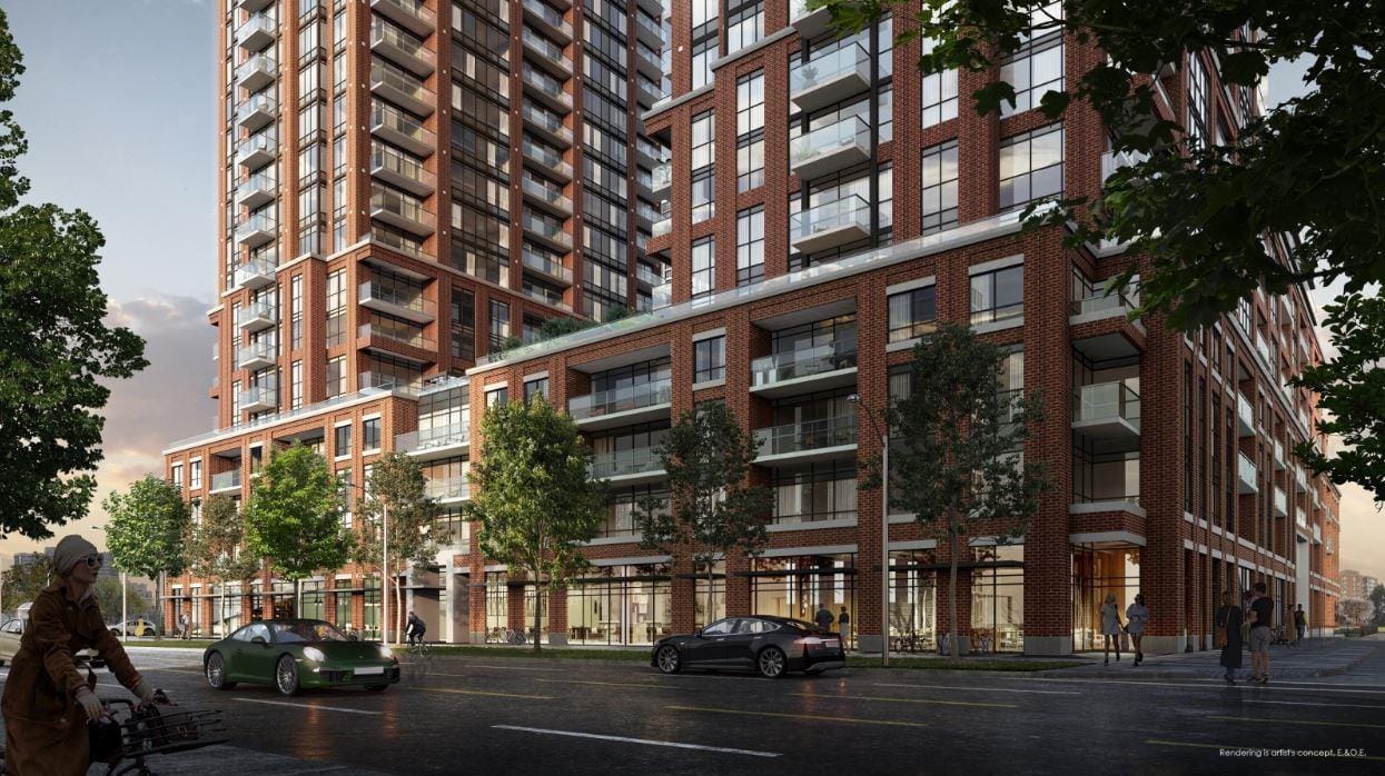 Pinnacle Toronto East Condos Exterior Rendering