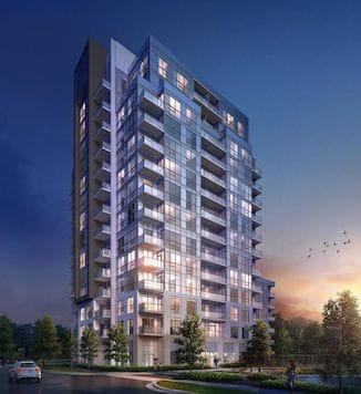 Exterior Rendering of Tricycle Condos