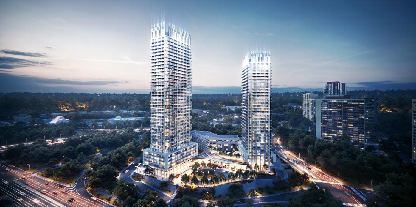 Wynford Garden Condos Tower Exteriors