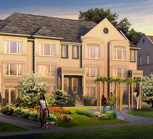 Exterior Rendering of Daniels FirstHome Sunny Meadow Townhomes