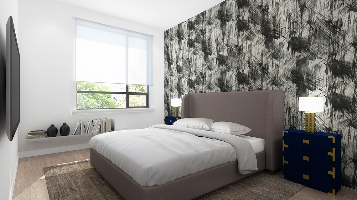 Rendering of Dellwood Park Urban Townhomes Bedroom