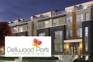 Exterior Rendering of Dellwood Park Urban Townhomes