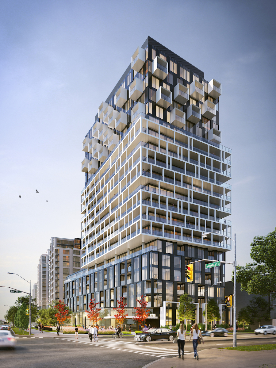 Exterior Rendering of Margo Condos