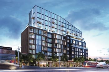 Exterior Rendering of Reunion Crossing Condos