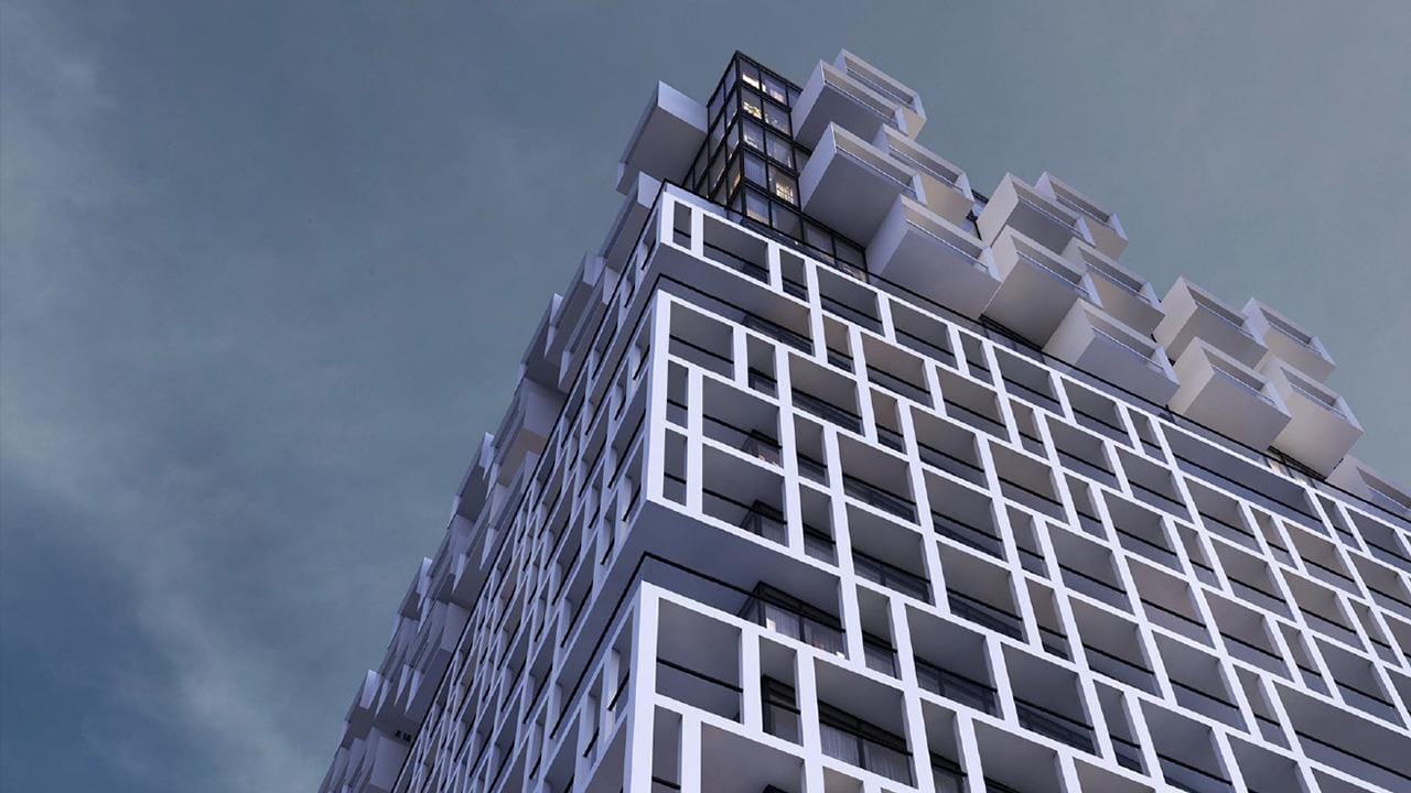 Exterior Rendering of Margo Condos