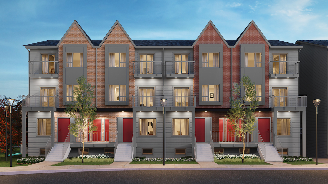 Rendering of Maxx Urban Towns front