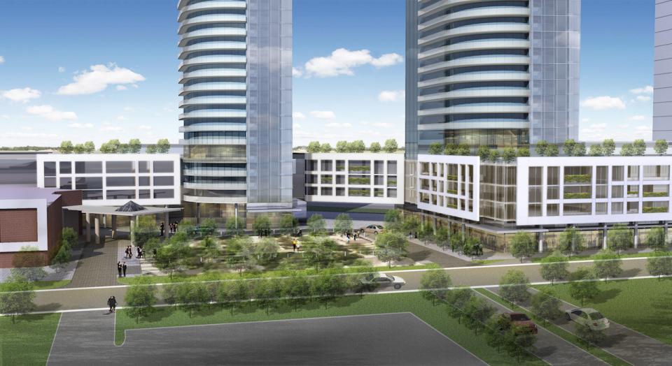 Exterior Rendering of KSquare Condos