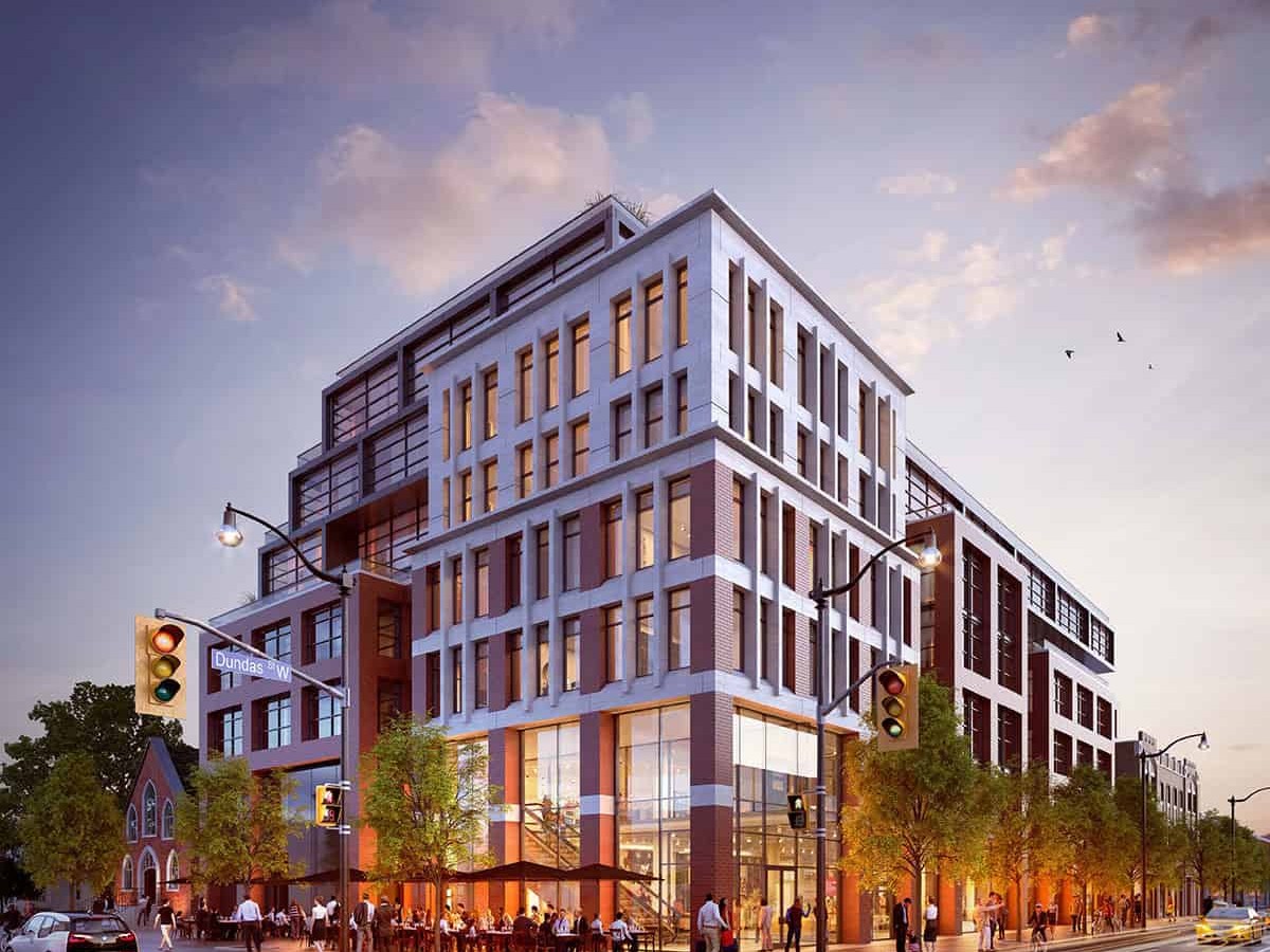 Exterior Rendering of Pacific Condos