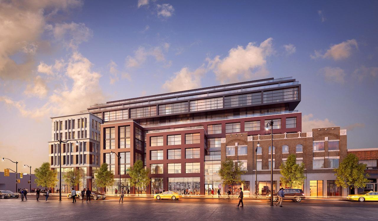 Exterior Rendering of Pacific Condos