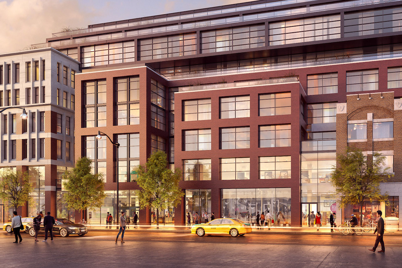 Exterior Rendering of Pacific Condos