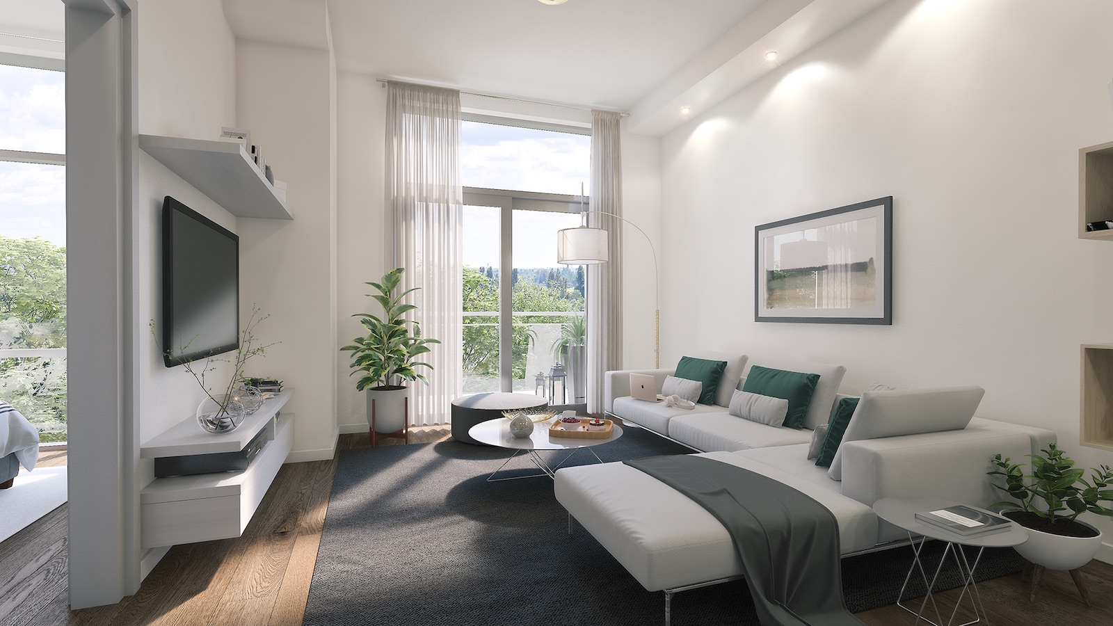 Suite Rendering of Trend Living Condos