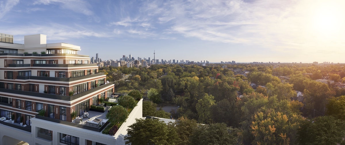 Rendering of Empire Maven Condos Aerial Suite Terrace