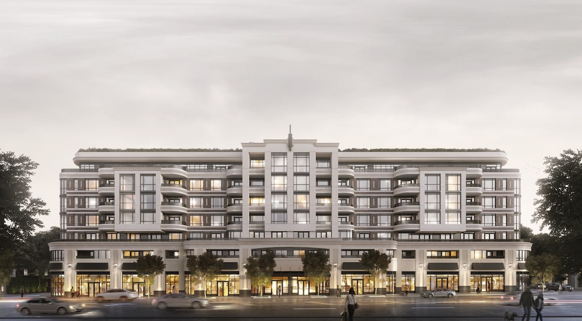 Rendering of Empire Maven Condos Exterior Front in Full