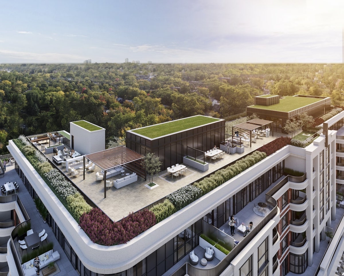 Rendering of Empire Maven Condos Rooftop Terrace