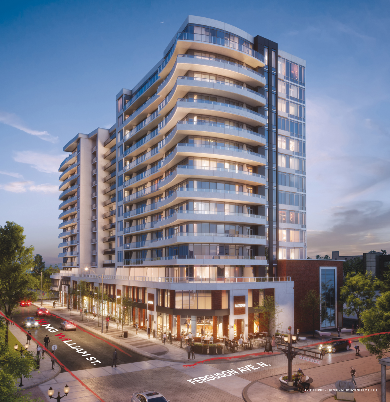 Rendering of KiWi Condos Hamilton