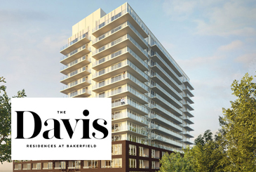Exterior Rendering of The Davis Residences