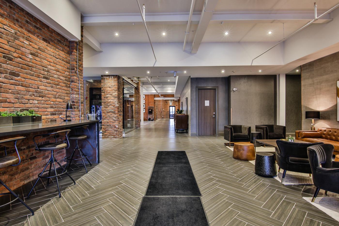 Dundurn Lofts Lobby Entrance
