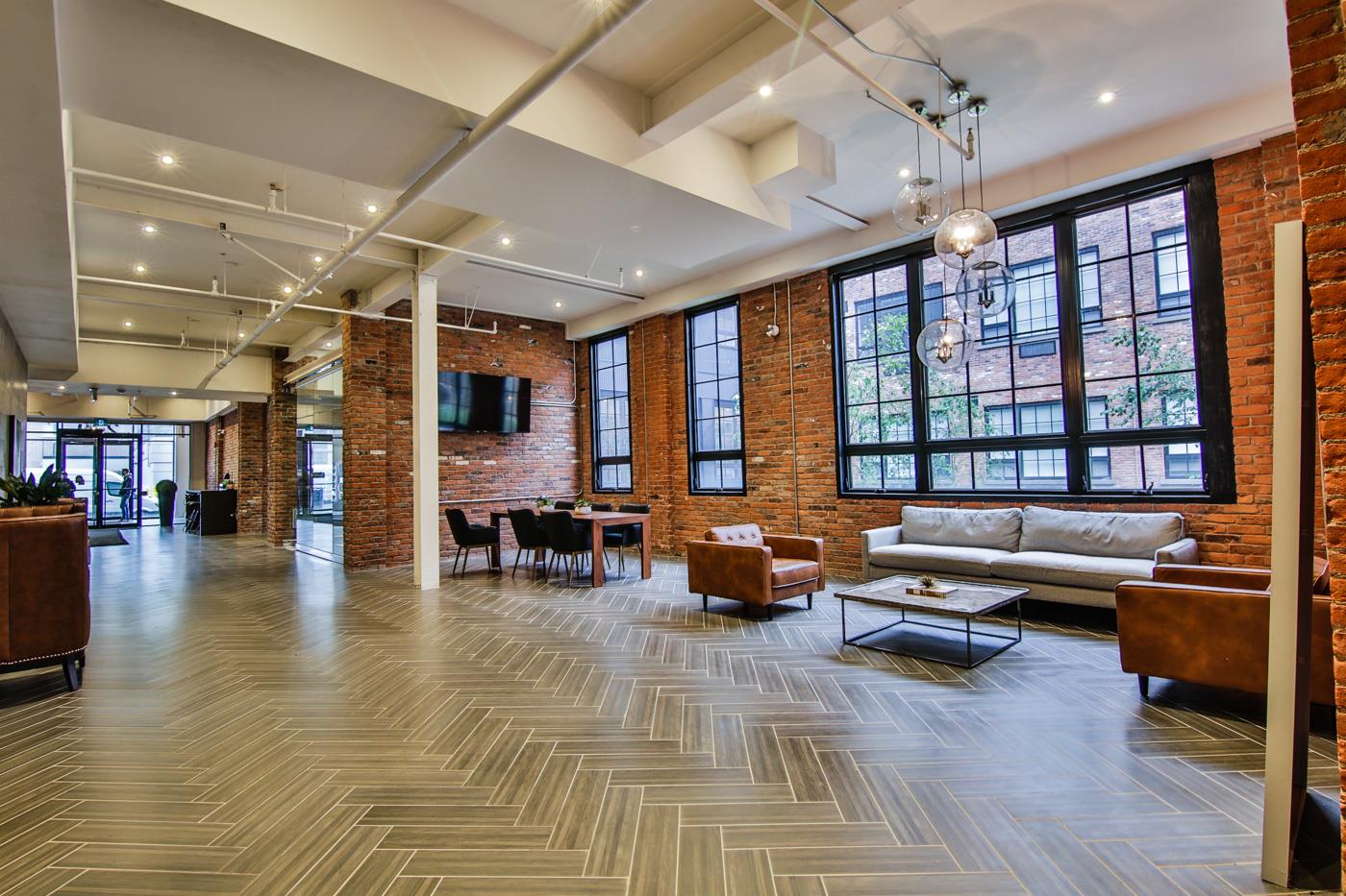 Dundurn Lofts Lobby Seating