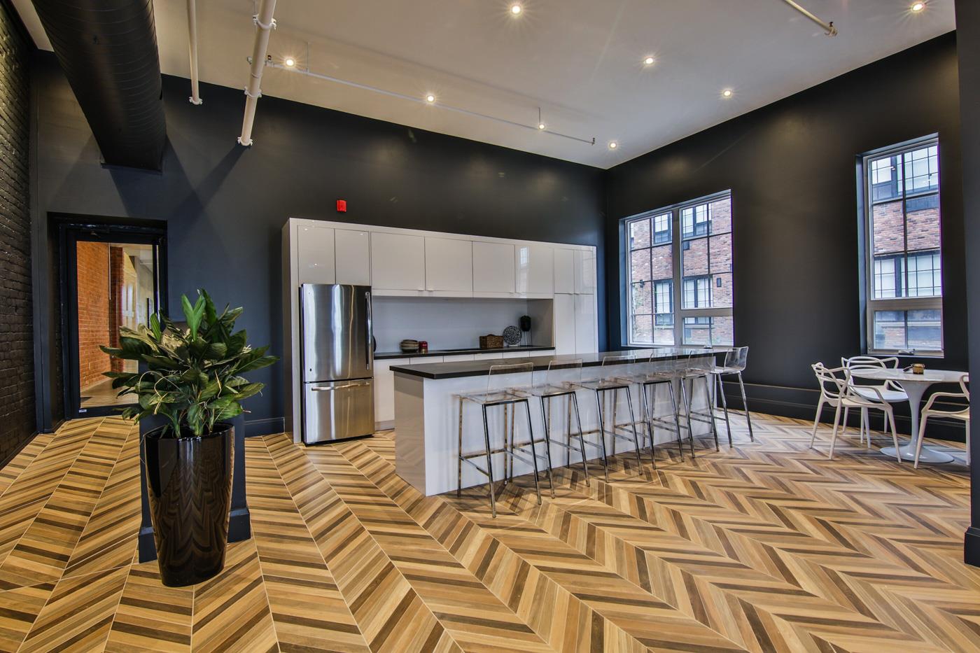 Dundurn Lofts Unit Kitchen