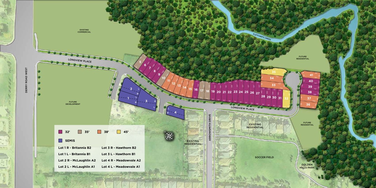 Longview Ravine Estates Site Plan