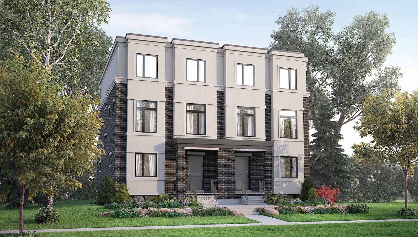 Exterior Rendering of Chroma Towns