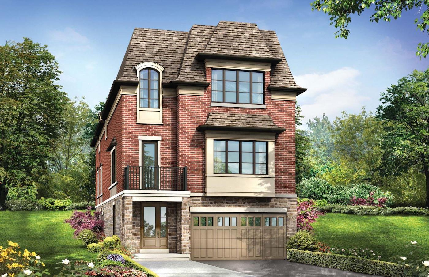 Exterior Rendering of Meadowvale Lane Detached Home