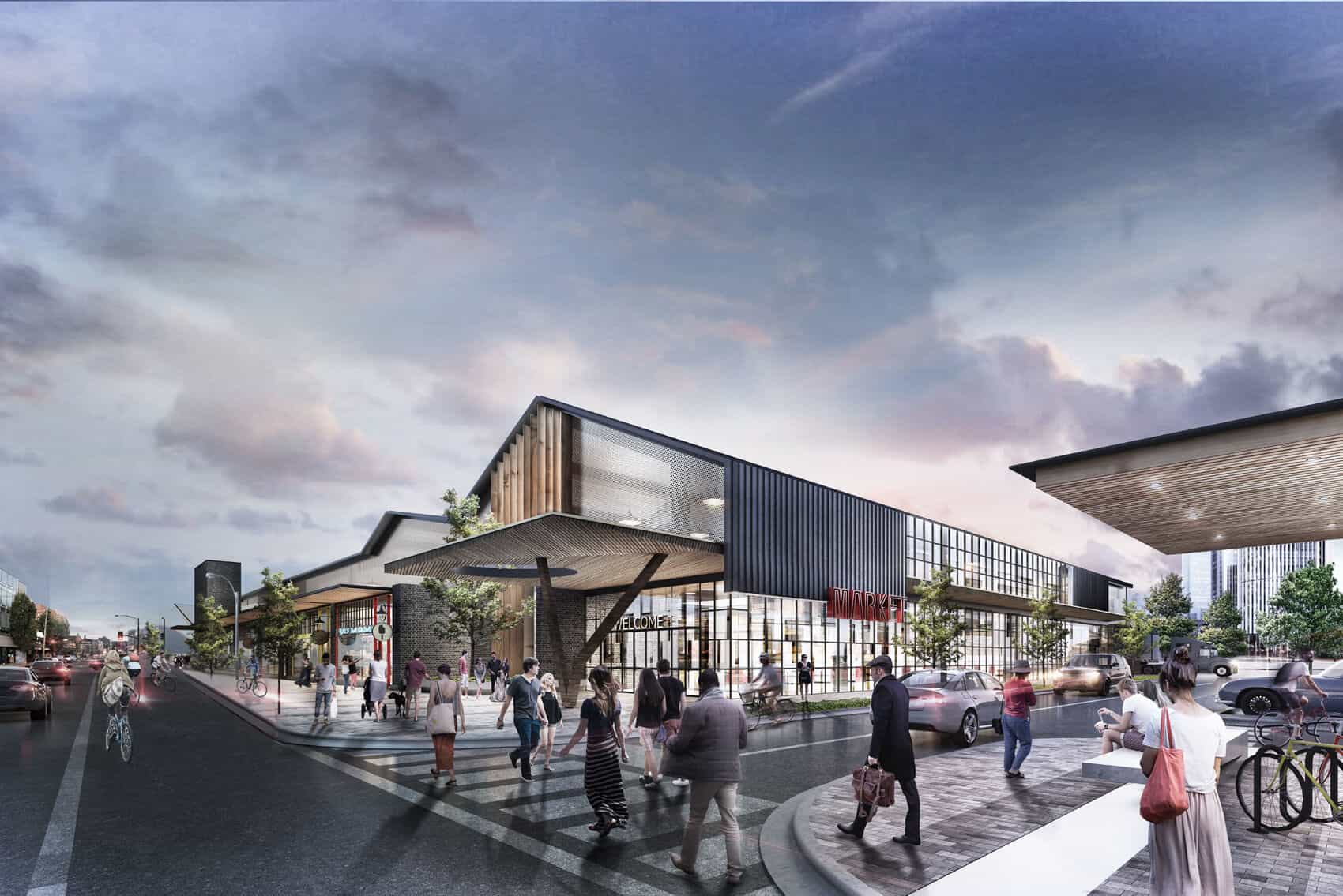 Evening Rendering of West Village Port Credit