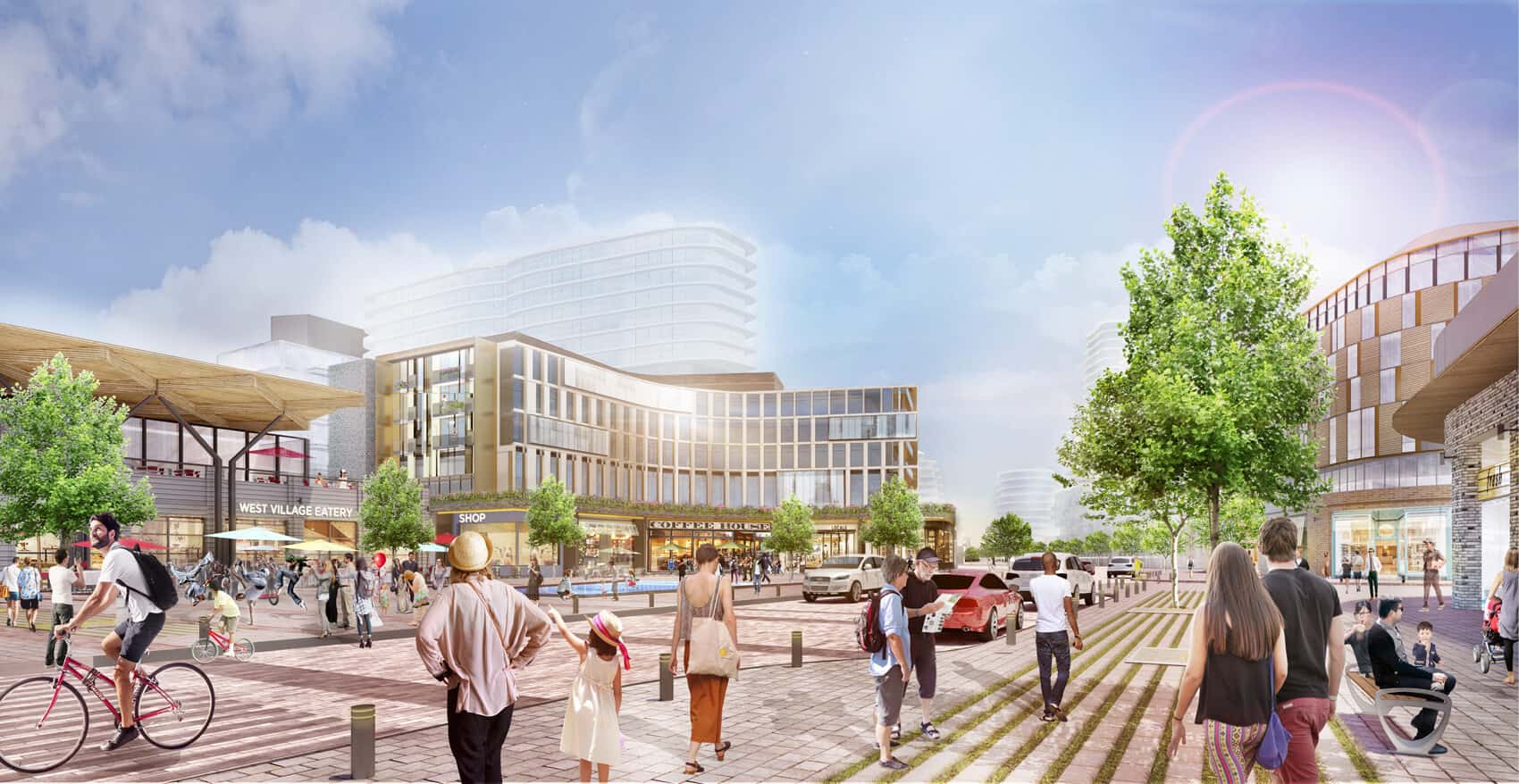 Rendering of West Village Port Credit Residences