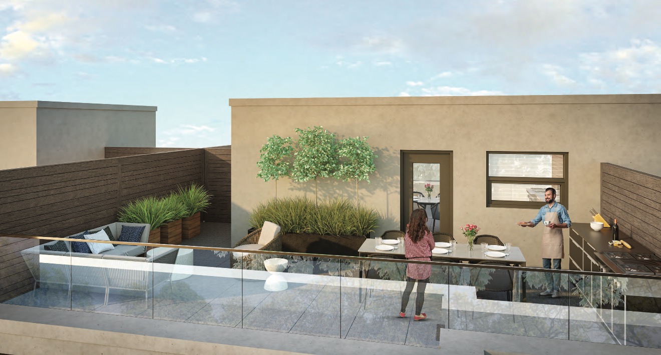 Eleven Altamont Towns Rooftop Terrace