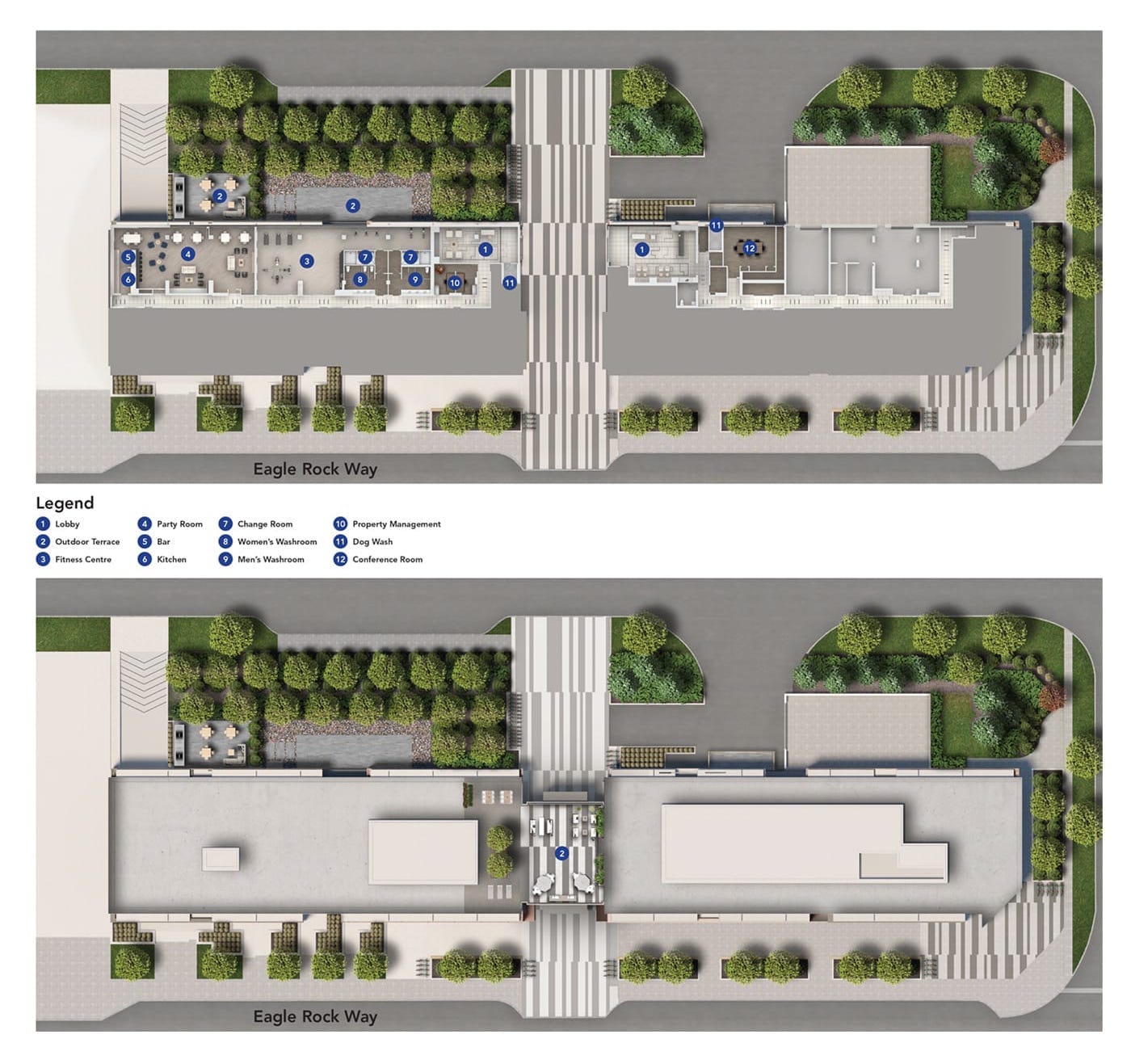 Site plan of GO.2 Condos.