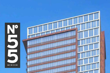 Rendering of 55 Mercer Condos