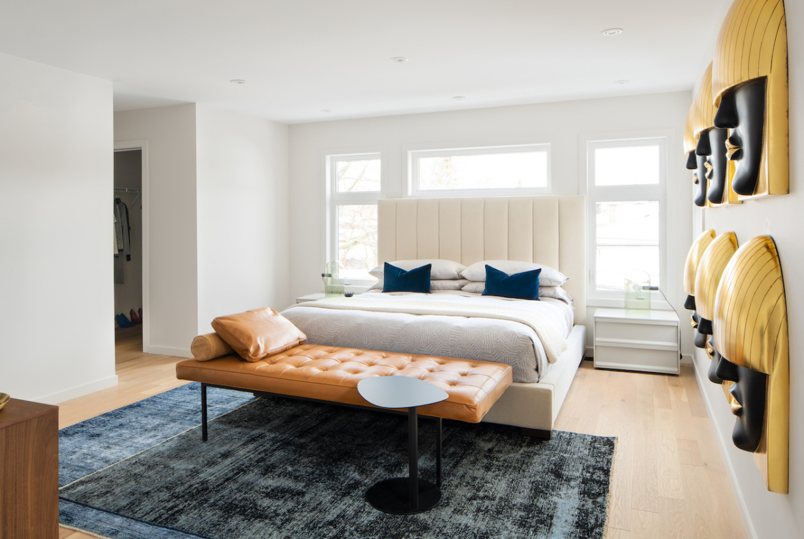 Image of bedroom in Frenchman's Bay single detached home.