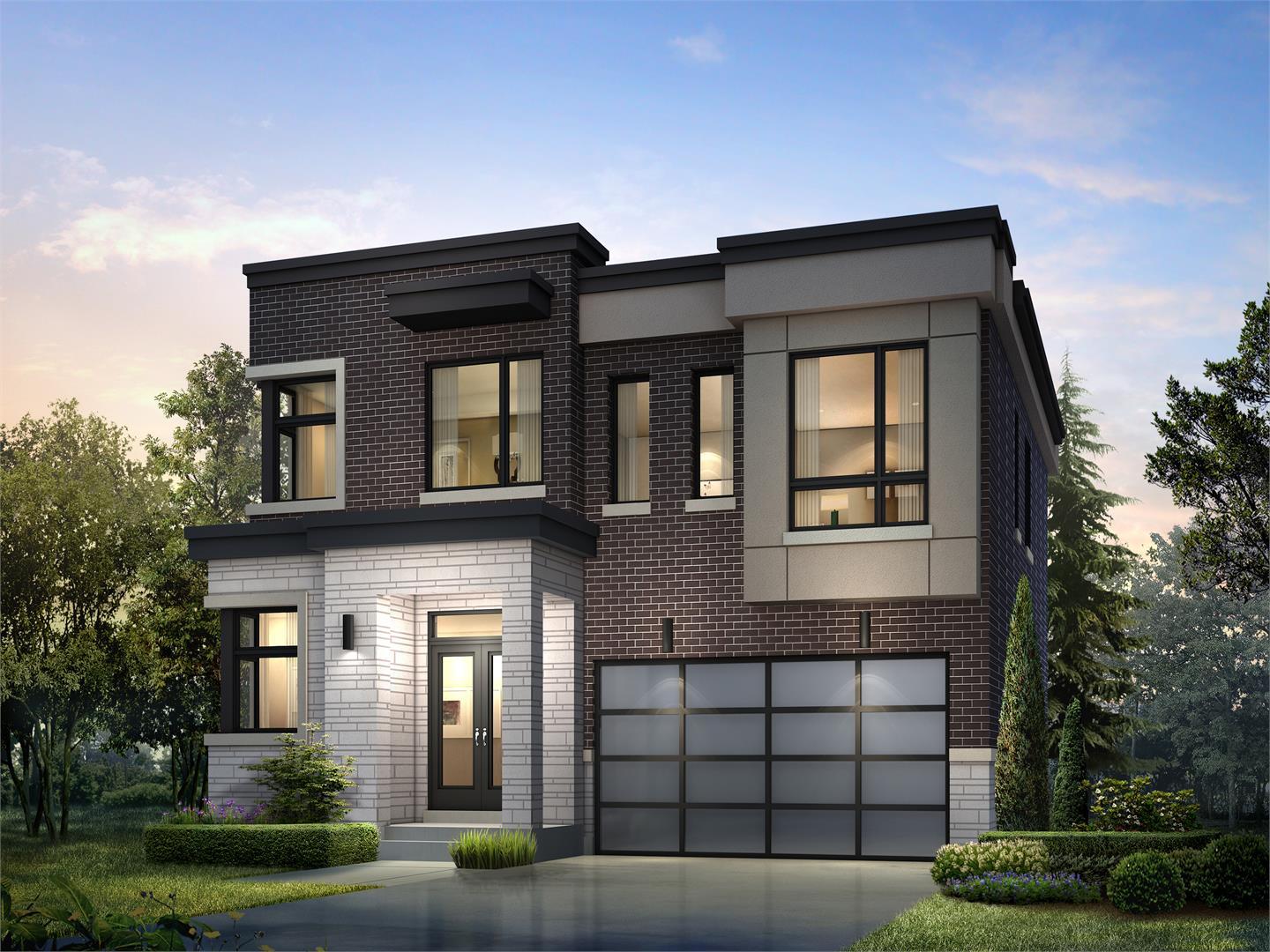 Exterior rendering of Frenchman's Bay detached home 1.
