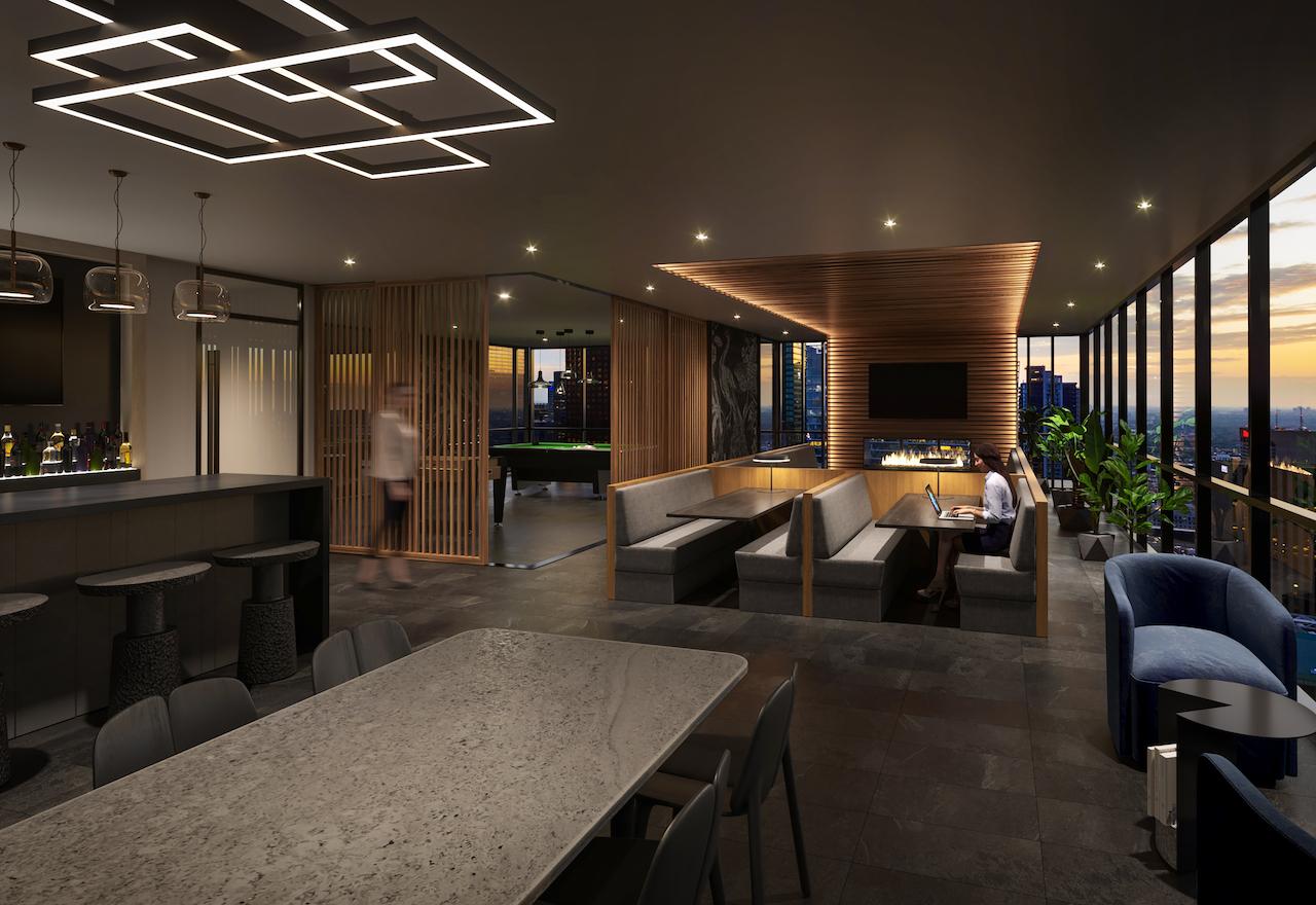 The Saint Condos co-working space