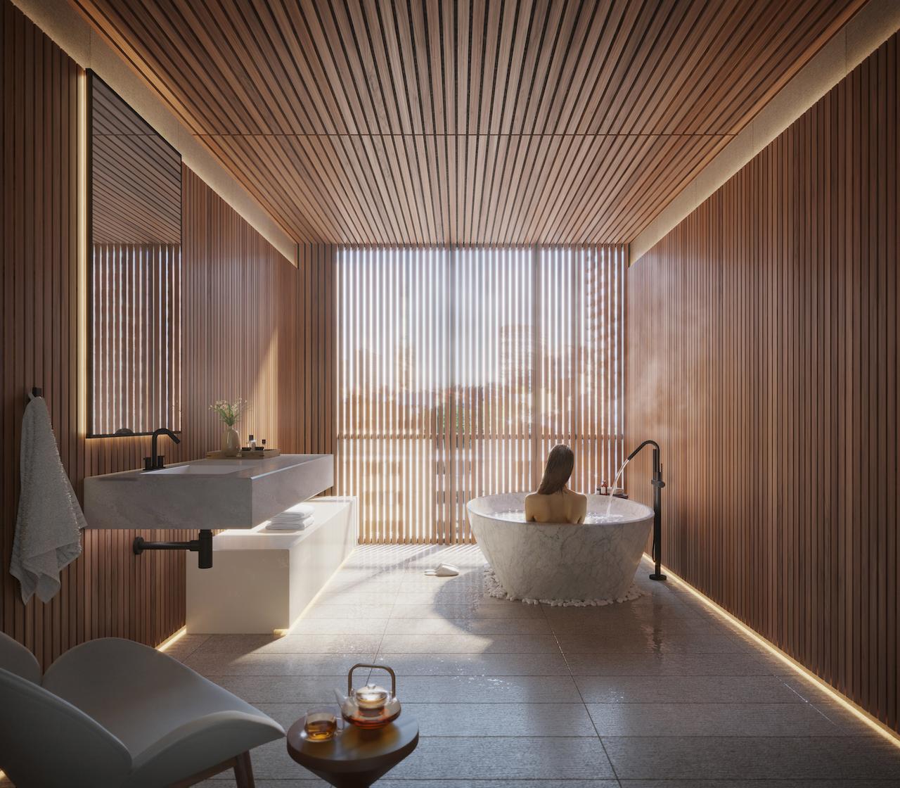 The Saint Condos spa