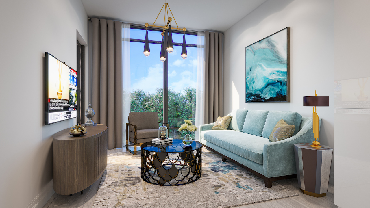 ORO Condos Suite Living Room