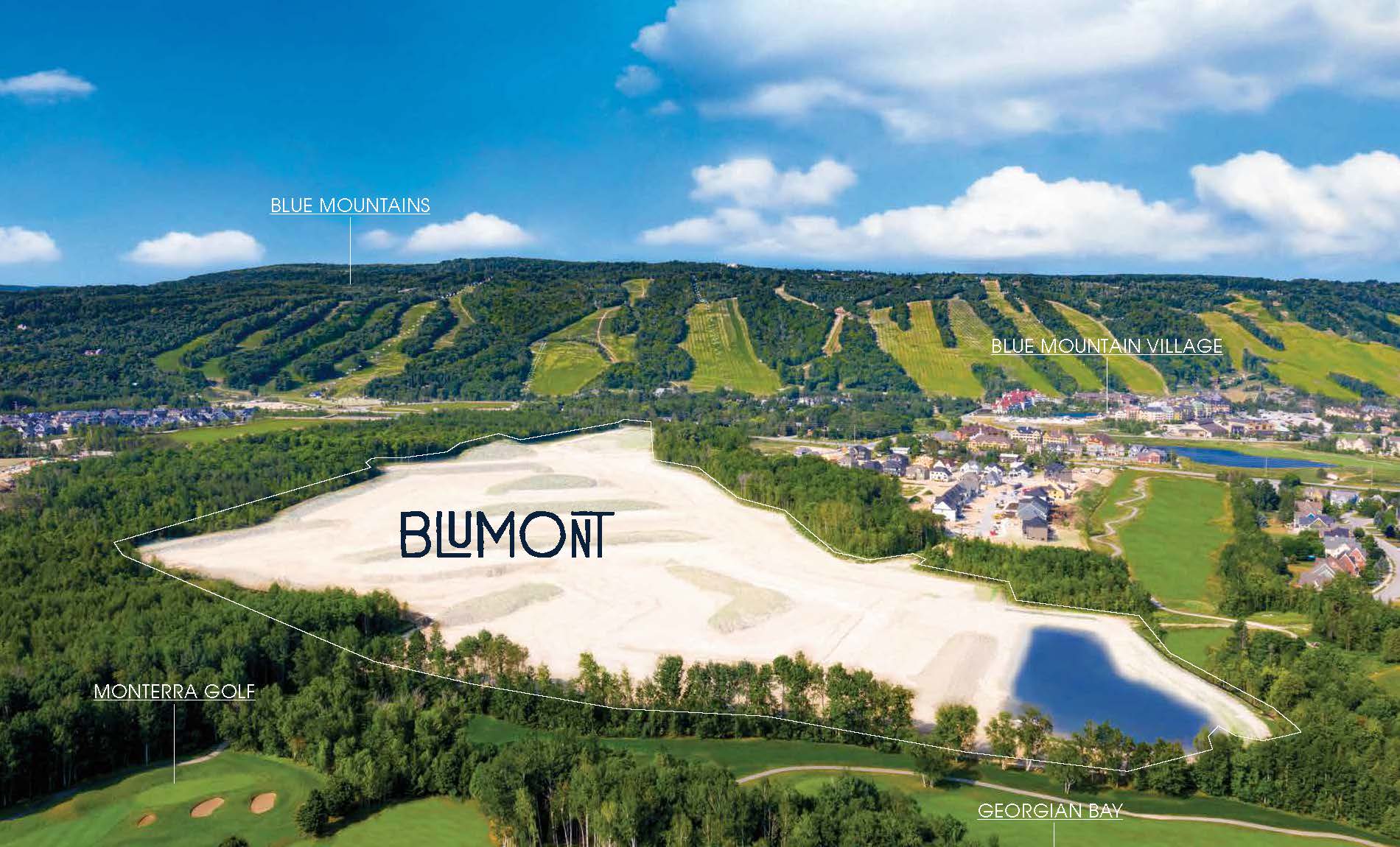 Blumont Detached Homes Site Plan