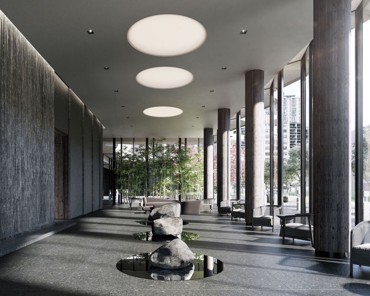 Rendering of Untitled Condos reflection.