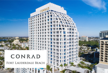 Full view on Conrad Condos in Fort Lauderdale Florida