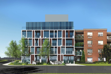 Rendering of 922 Millwood Road Condos.