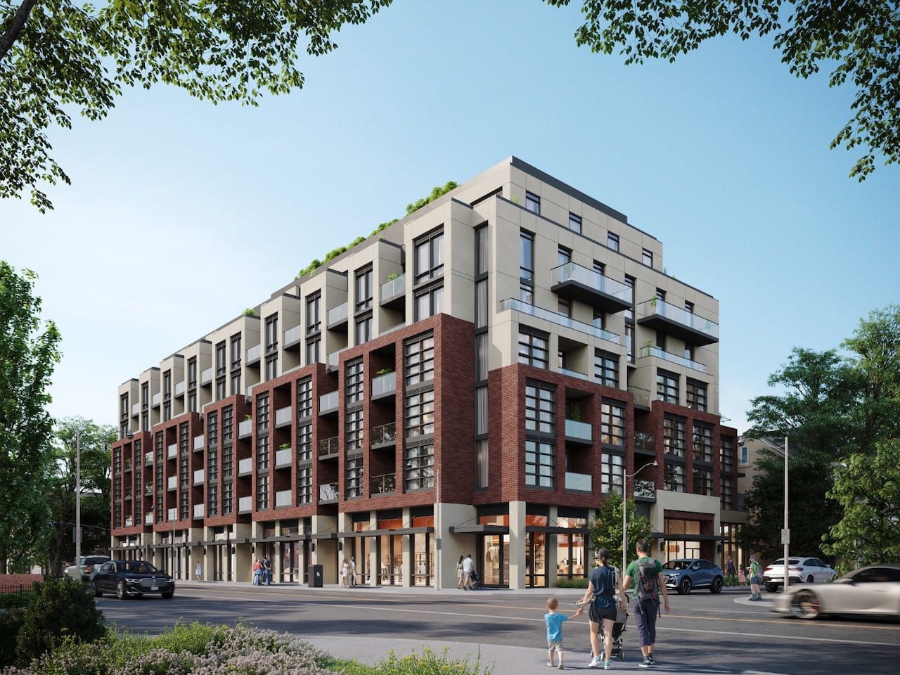 The Georgian Condos exterior day