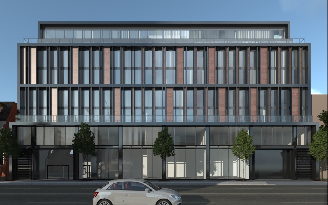 Rendering of 1414 Bayview Condos in Toronto.