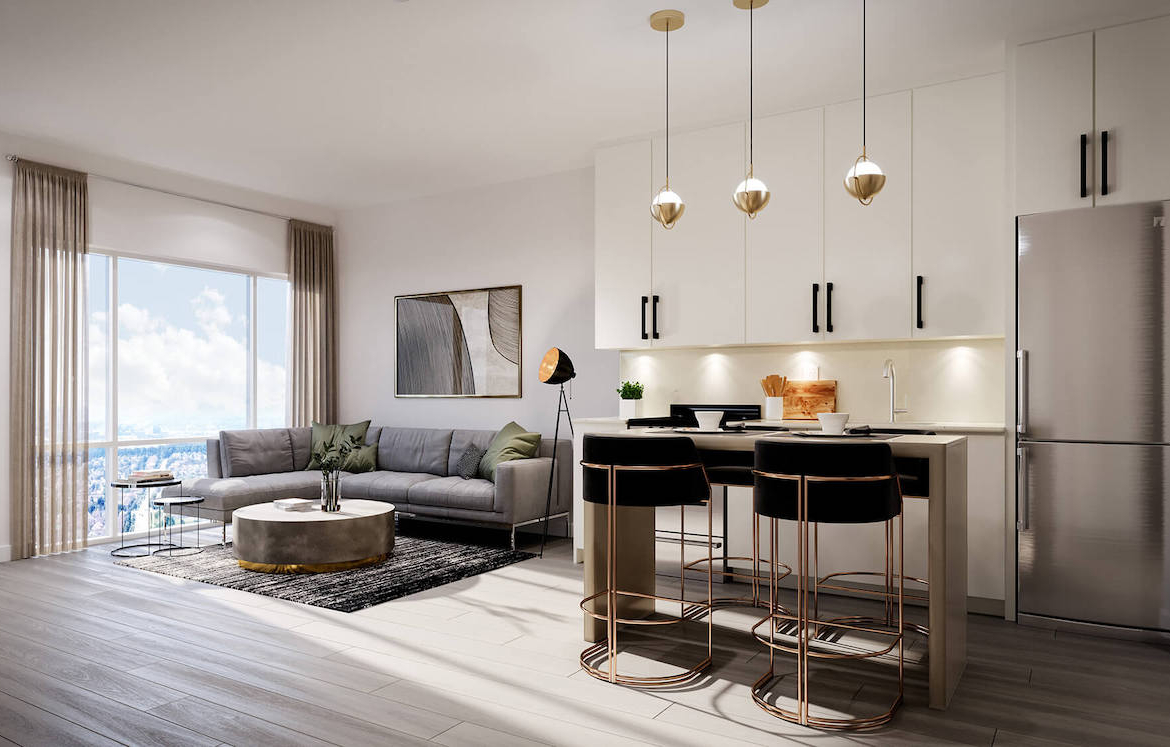Connectt Condos interior open concept