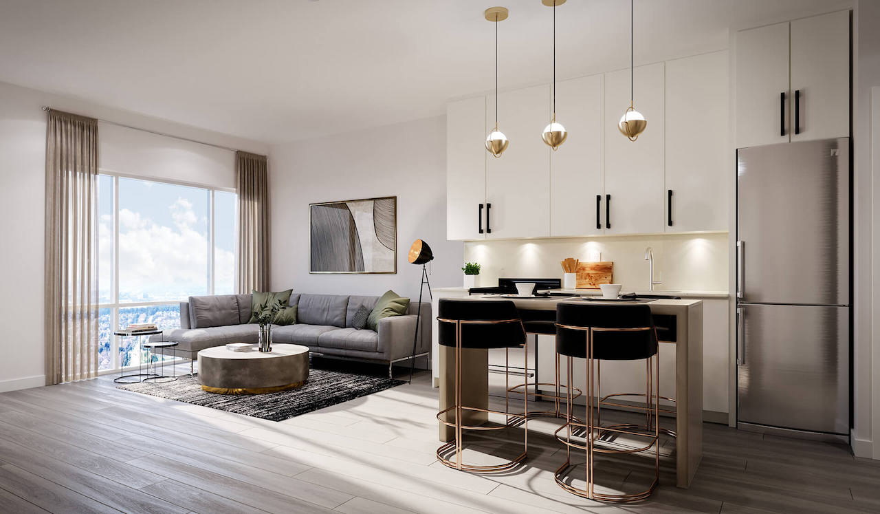 Connectt Condos interior open concept