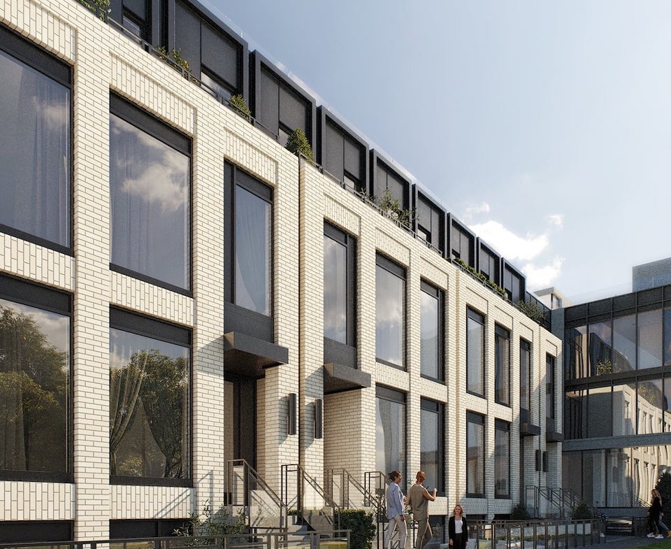 Rendering of Savile on the Roe frontyard