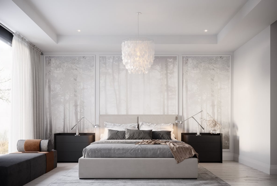 Rendering of Savile on the Roe bedroom