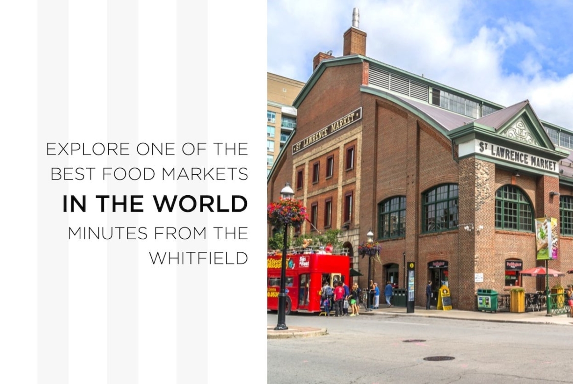 The Whitfield Condos at st. lawrence market
