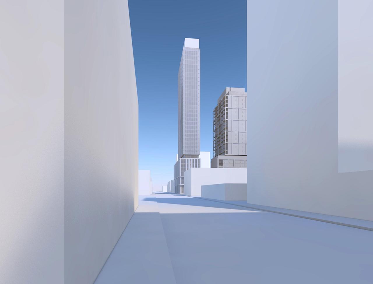 Rendering of 75 Ontario Street Condos by architectsAlliance